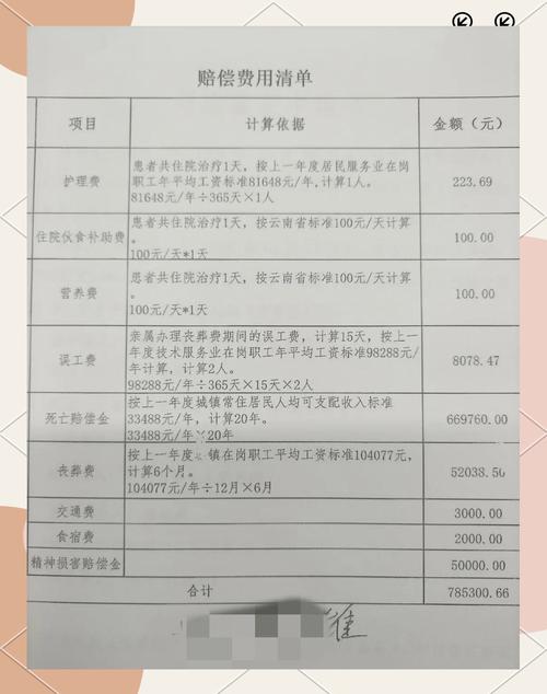 子女大额医疗费纠纷举证要点整理表