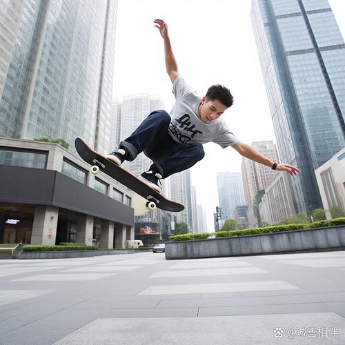 滑板kickflip正确肩膀姿势图解