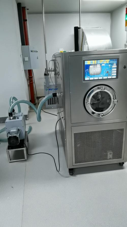 工业冻干机搁板温度均匀性测试对比图
