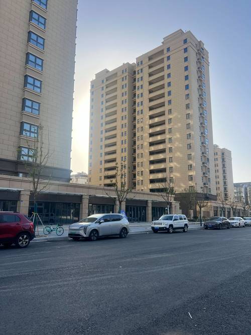 南京近郊新建人才安居房小区外观