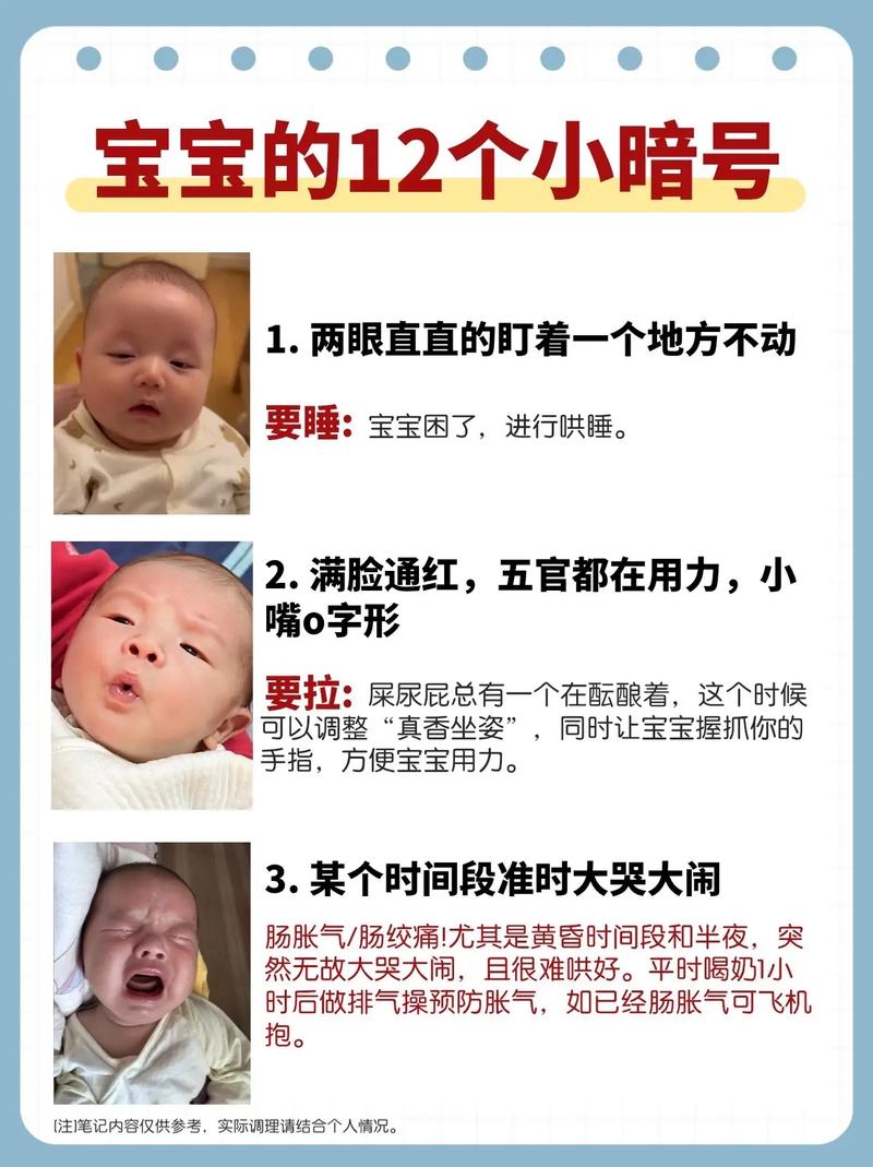 特殊需求儿童早期警示信号对照表