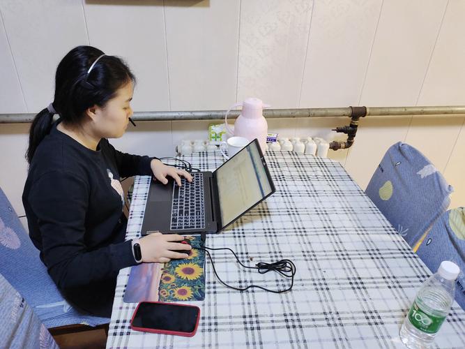 普通人居家兼职接单桌面实拍图