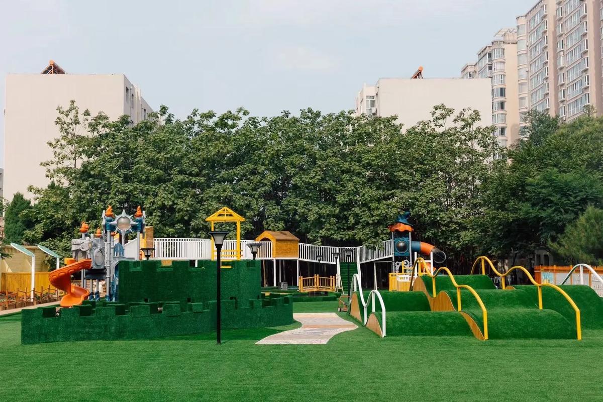 普惠性幼儿园户外活动场地实拍