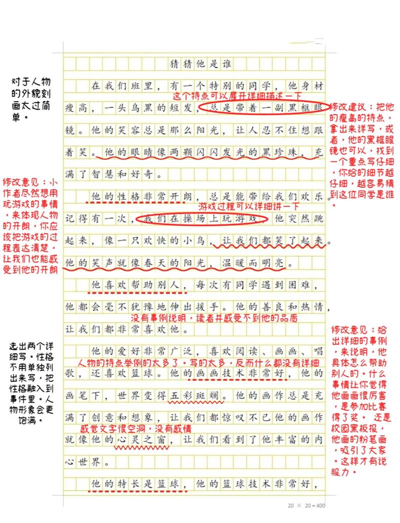 中高考阅卷老师批改作文实拍场景