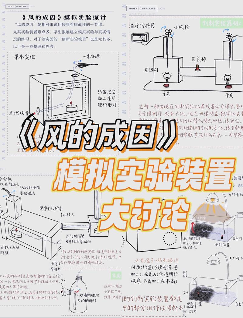 家庭儿童实验季风成因演示装置