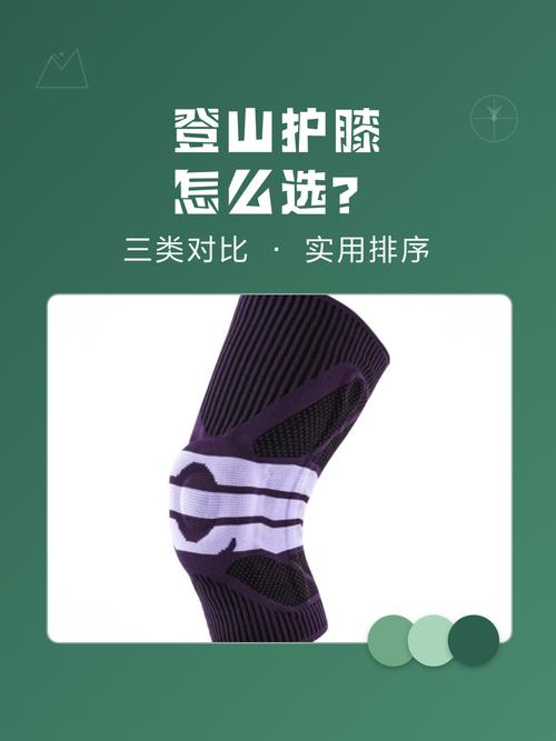 运动护膝类型对比选择