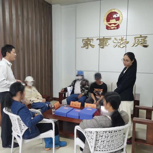 继承律所召开继承人会议现场示意图