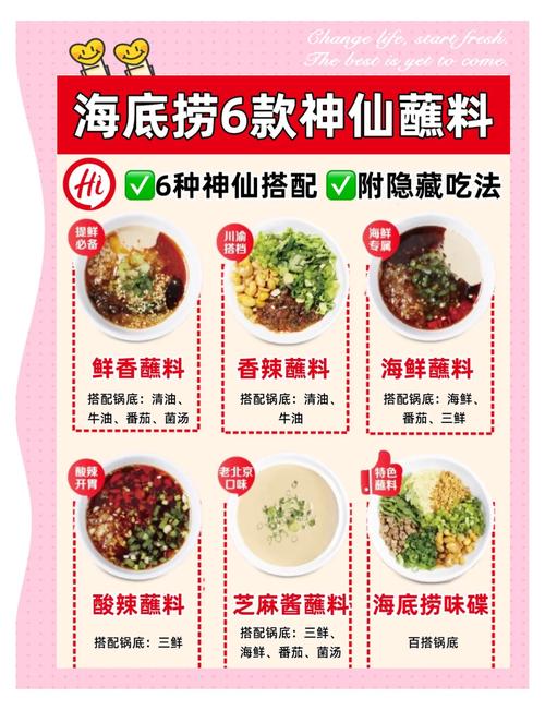 私藏蘸料搭配，一般人我不告诉他
