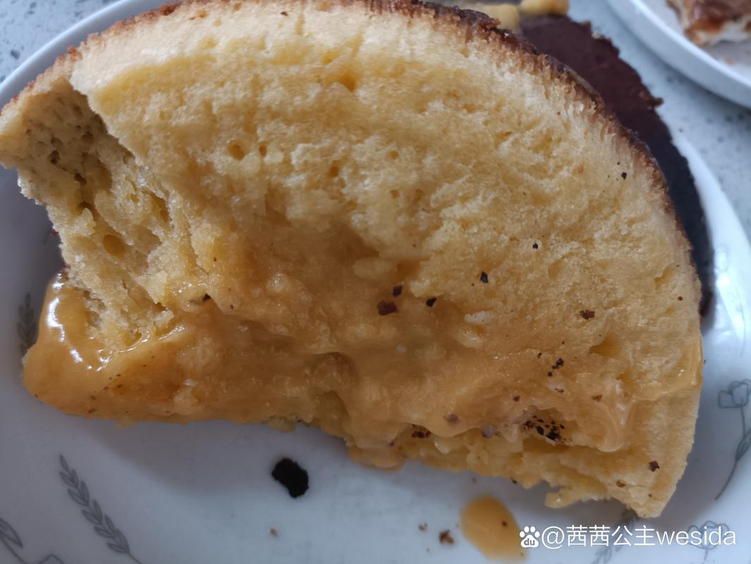 烤箱温度不准导致蛋糕焦糊内部未熟