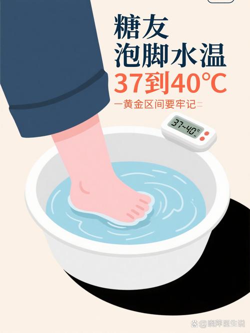 用温度计测量泡脚水温的正确方法，足部护理