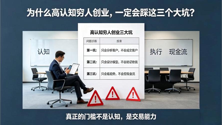 创业者最容易踩的三个认知坑