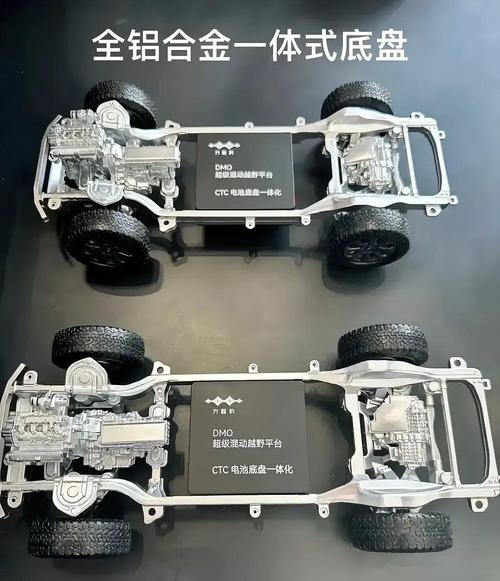 新能源汽车底盘再生铝合金结构件成品