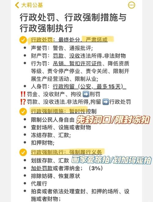 行政处罚案件类型适配参考