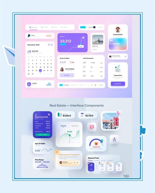 Twos App卡片式信息管理界面