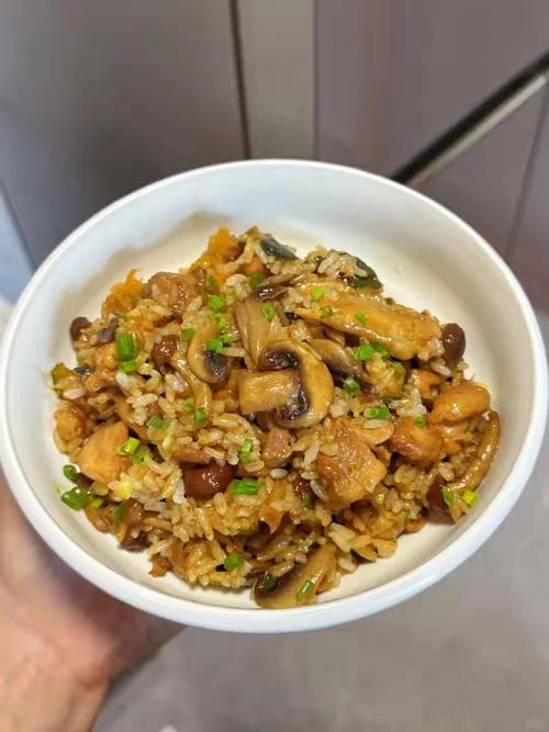 懒人零操作晚餐：杂菌焖饭