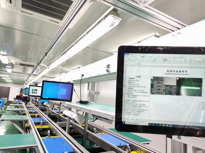 智能制造车间Wi-Fi 6工业AP安装实景图