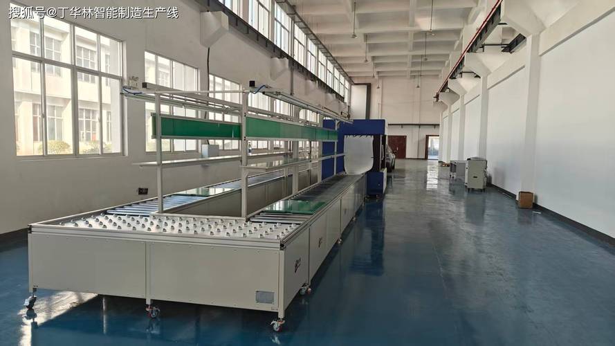 工厂车间滚筒线同轴度检测实拍
