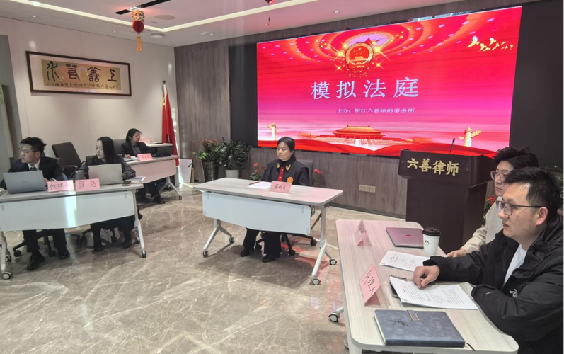 律师团队模拟法庭演练讨论案件流程