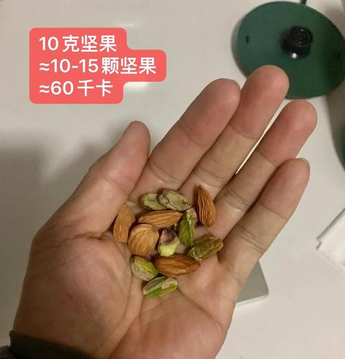 普通人每日坚果食用量手测参考图