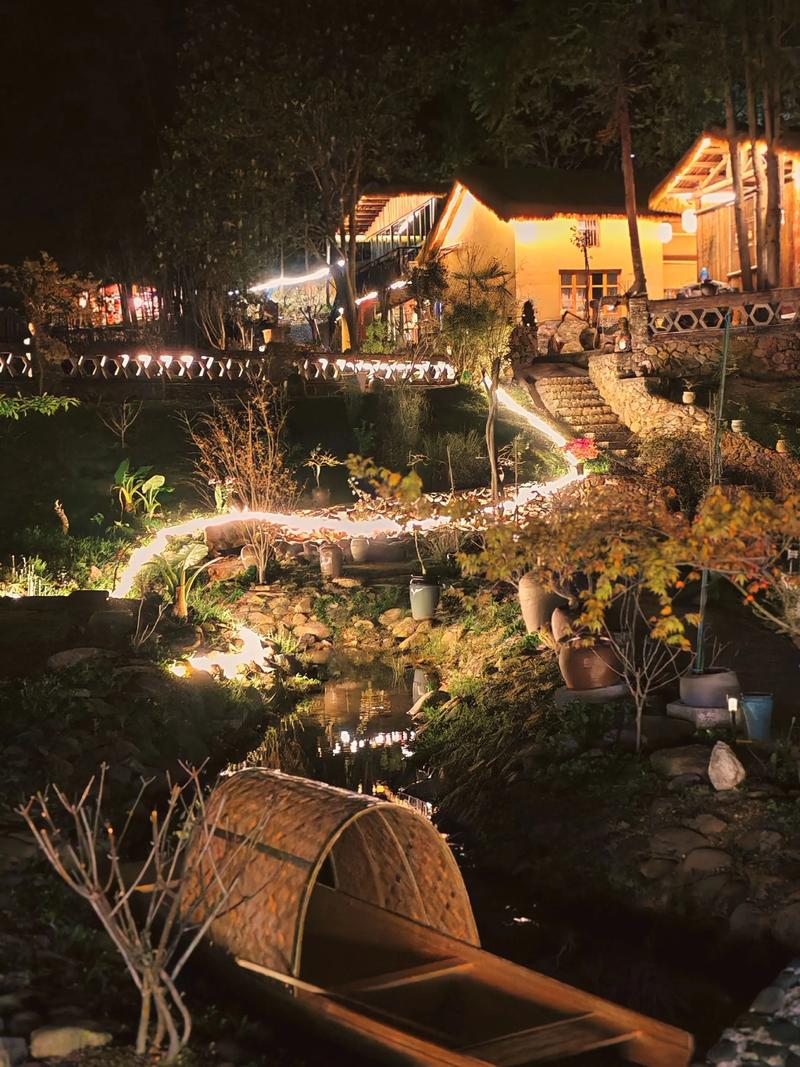 南山夜景民宿露台
