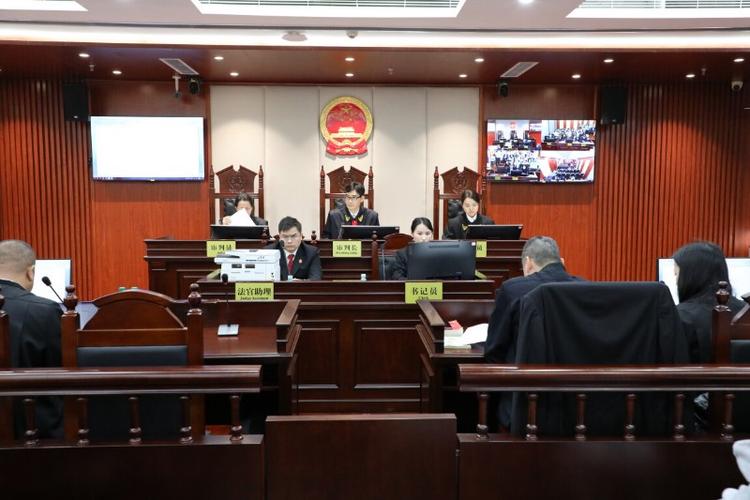 广州海事法院海事碰撞责任庭审现场