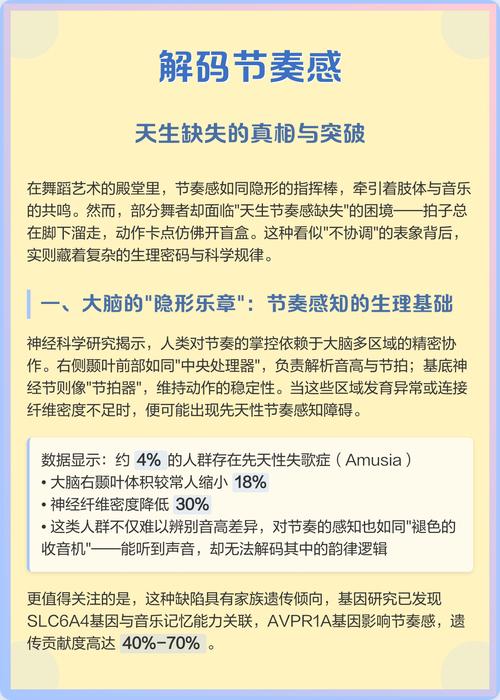 节奏感真的是天生的吗?