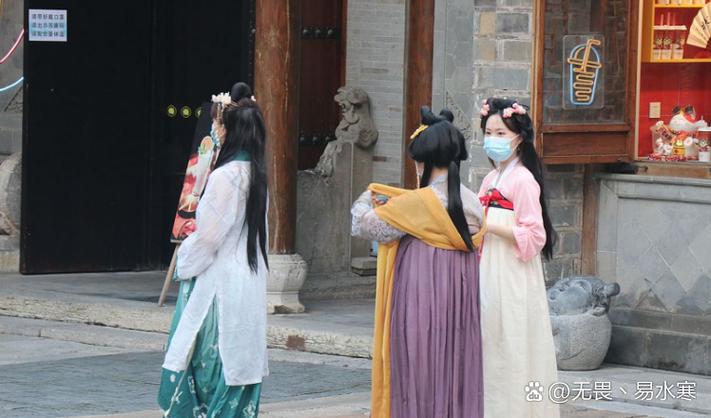 南京老门东街头AR汉服试穿体验场景