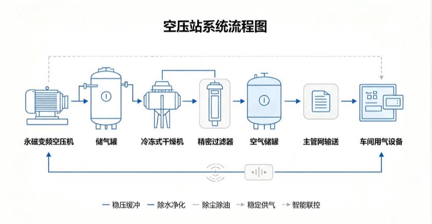 工业压缩空气系统能源效率改造降本对比表