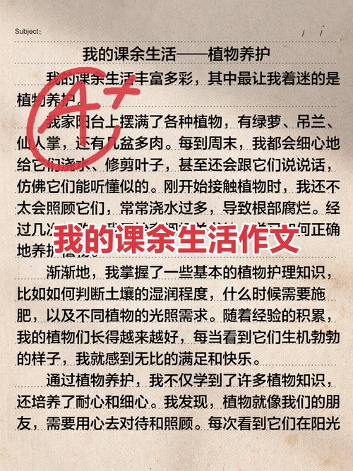 看看别人的课后生活，也许你会有灵感