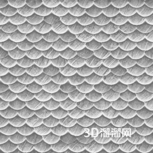 深灰色鱼鳞纹玻纤瓦斜顶完工实景