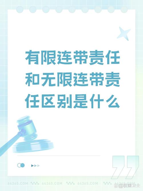 无限连带责任法律概念图