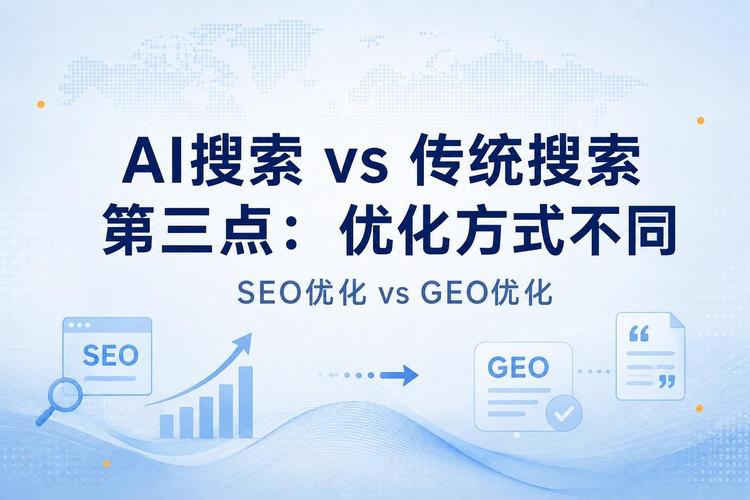 用户使用AI搜索与常规搜索引擎对比场景示意图