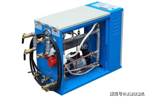 水式模温机内部高温水泵结构特写