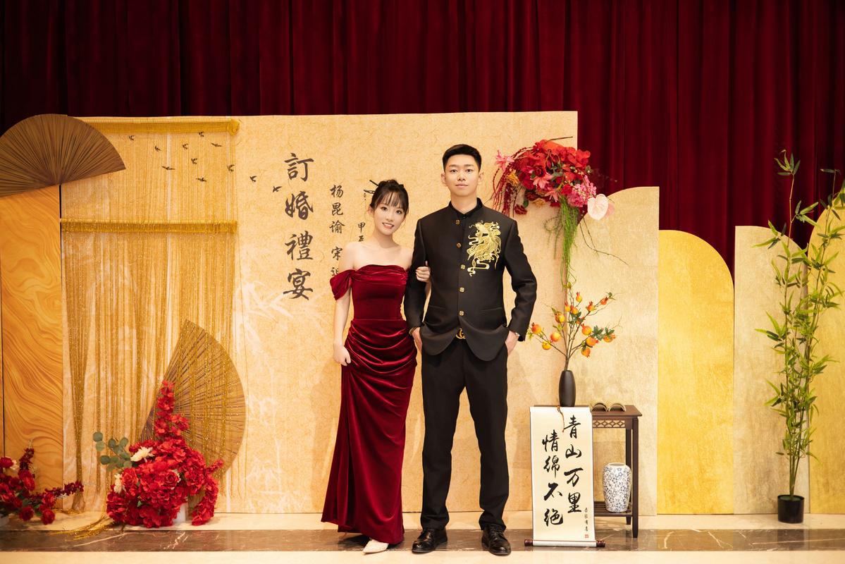 民间婚约订婚宴仪式现场