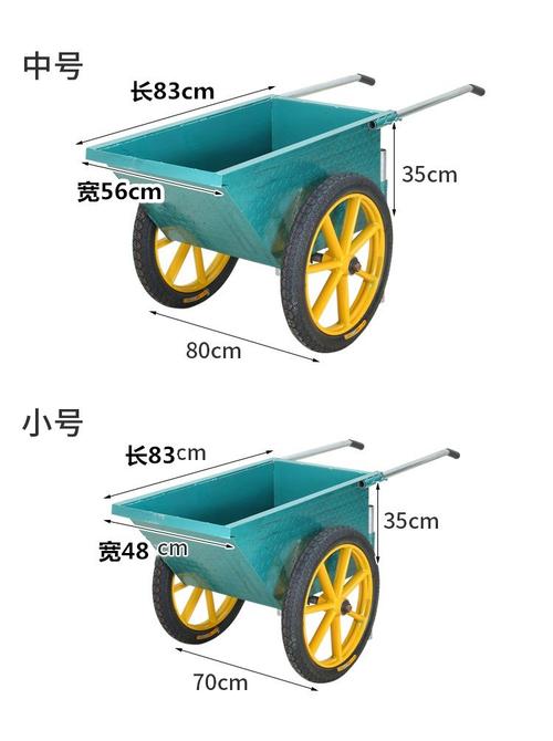 不同尺寸装修清运翻斗车对比图