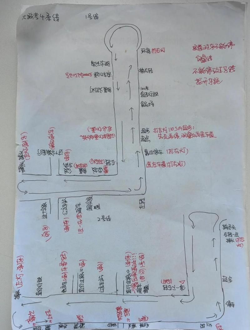 桌面散落的各科试卷和一张手绘的个性化学习路径草稿图