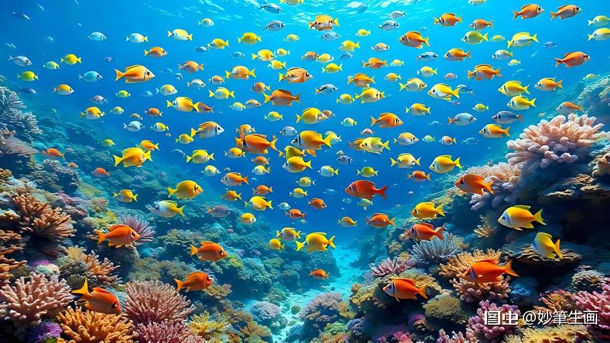 海底珊瑚礁生态系统生物多样性