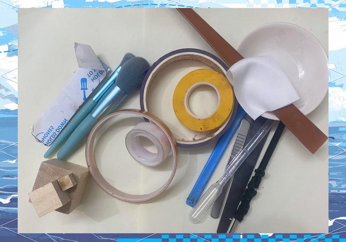 铁艺家具漆面DIY修补工具材料对比图