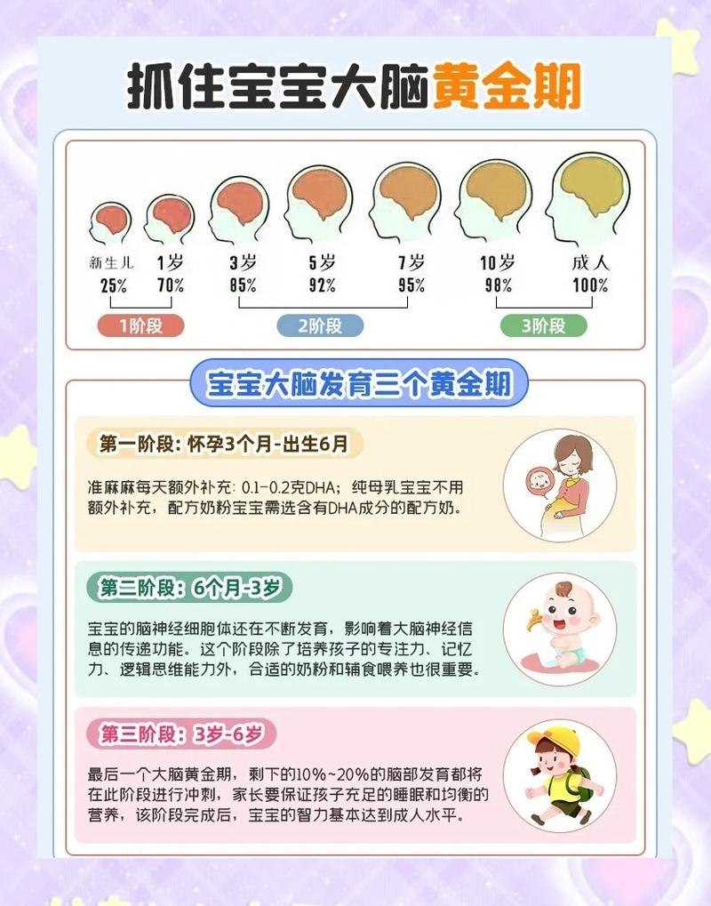 可怕的两岁幼儿大脑发育阶段对比图