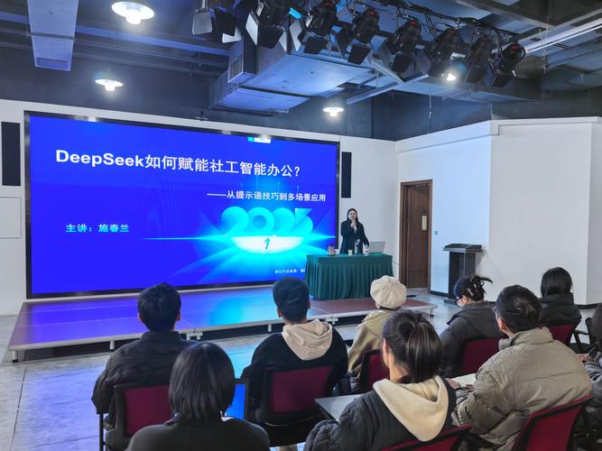 DeepSeek团队工作场景照片