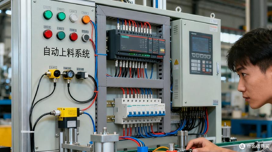 工业车间自主可控PLC安装接线实拍