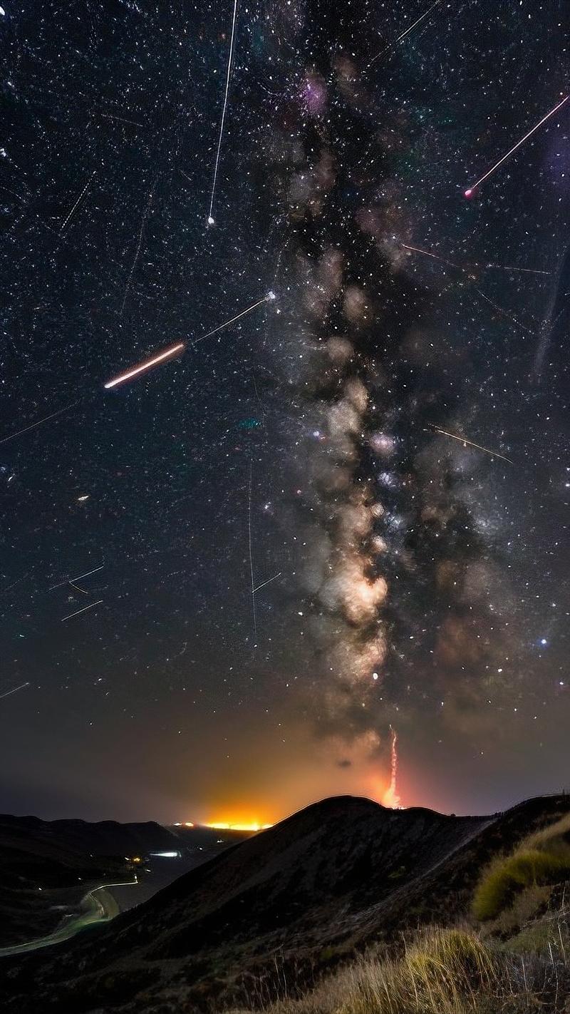 许愿的流星与文艺的流星