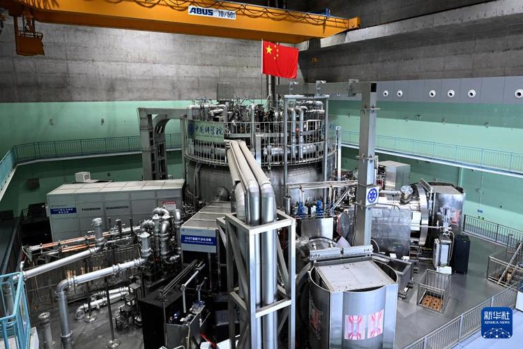 全超导托卡马克EAST装置内部照片