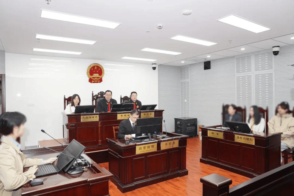 网络著作权侵权纠纷庭审现场照片