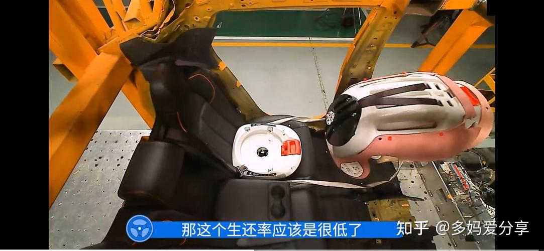 儿童安全座椅侧面碰撞测试高速摄像机抓拍瞬间