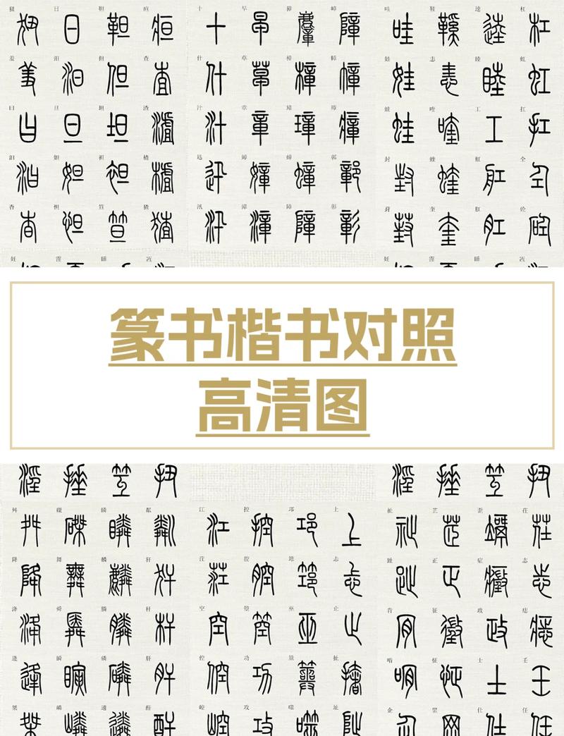 初学者从哪种字体入手?楷书?隶书?篆书?