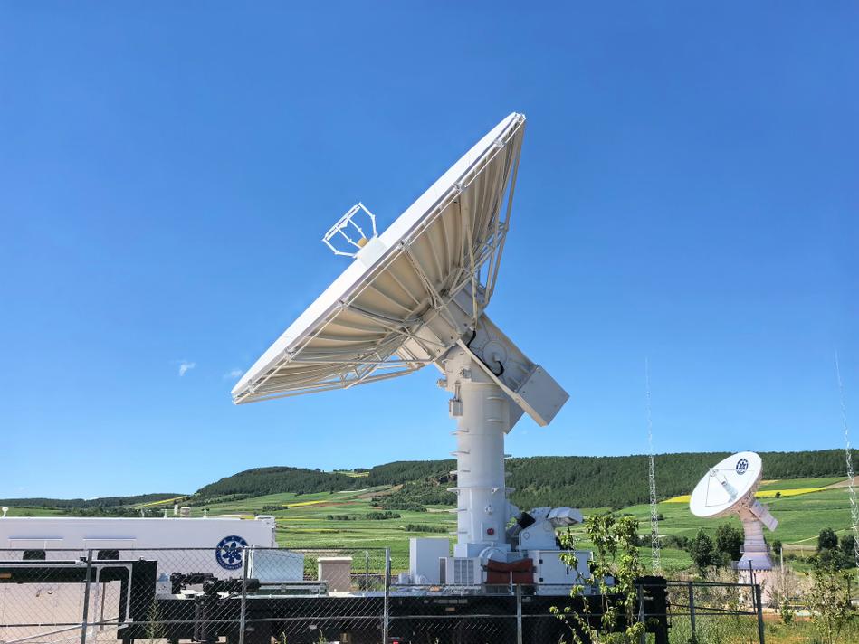 6G卫星通信地面接收站测试实拍