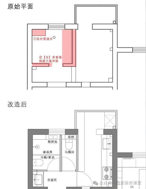 8. 小户型怎么偷面积做四分离?有没有神操作?