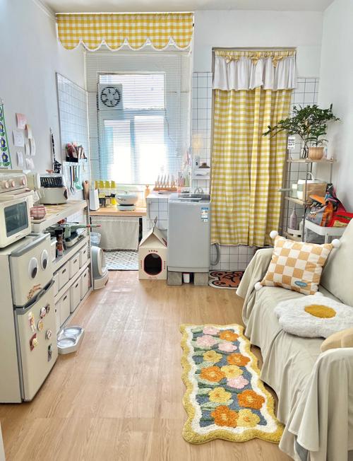 北京出租屋15平小窝舒适系改造角落实景