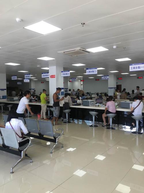工商股权变更登记窗口现场